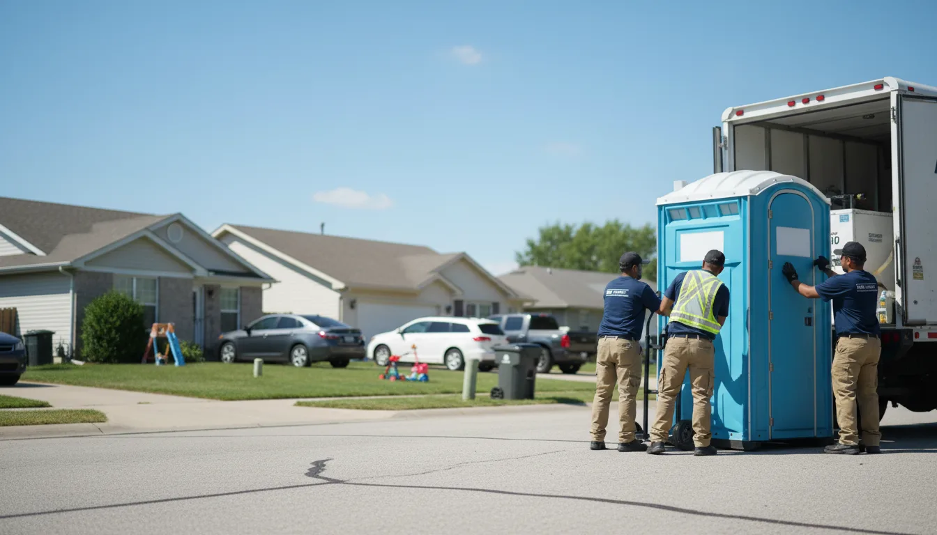 Standard Porta Potty Rentals in Saint Augustine, IL near me